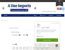 Tablet Screenshot of aoneimports.com
